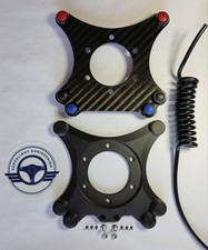 Carbon Fibre Steering Wheel Switch Mounting Plate Race Kit Car Caterham GBS MNR