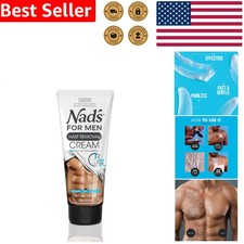Men's Painless Hair Removal Cream - Fast Acting Coarse Body Hair Depilatory 6...