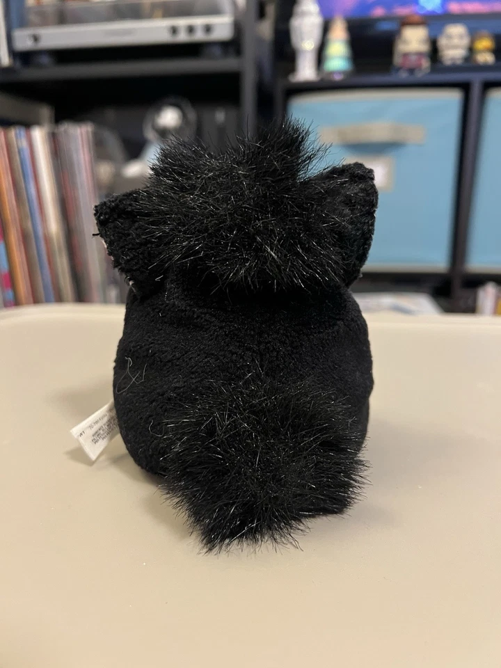 Furby Buddies 毛绒豆豆 | 黑色带绿色眼睛 | Tiger 1999 70-700 — 第 3/4 张图片