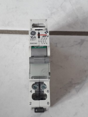 GE 666590 Aster AST S Ein/Aus Schalter 16A/415VAC 3NO