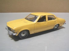 Ziss Mini-Auto #310 Opel Rekord II Yellow made in West Germany NM+ Condition