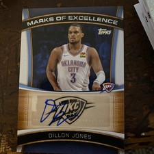 2025-26 Topps Flagship Basketball Dillon Jones Marks of Excellence Auto +37cards