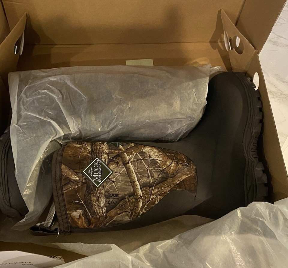 the original muck boot company Kids Rugged II Sz 4 Real Tree/Brown eBay