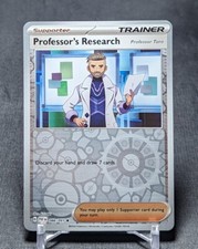 Professor's Research Rare Reverse Holo 2024 PALDEAN FATES Pokemon Card 088/091