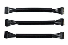 Apex RC Products 70mm Silicone Brushless Motor Sensor Cables - 3 Pack #1040