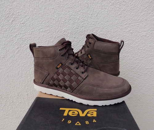 TEVA COROMAR BROWN LEATHER CHUKKA LACE 