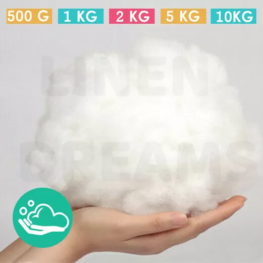 Polyester Fibre Filling Cushion Pillow Teddy Bear Soft Toy Stuffing Wadding