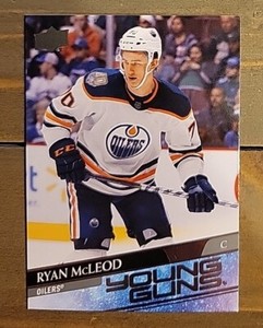 Ryan McLeod 2020-21 Upper Deck Young Guns SP Rookie RC Edmonton Oilers #231