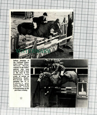 (C162) National Equestrian Centre Marion Mould Bandolera Raymond Howe 1972 Clip