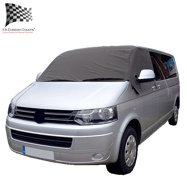 Vw Transporter T5/T5.1 Kombi Frost Wrap Displayschutzfolie (2003-2015) Dark-image