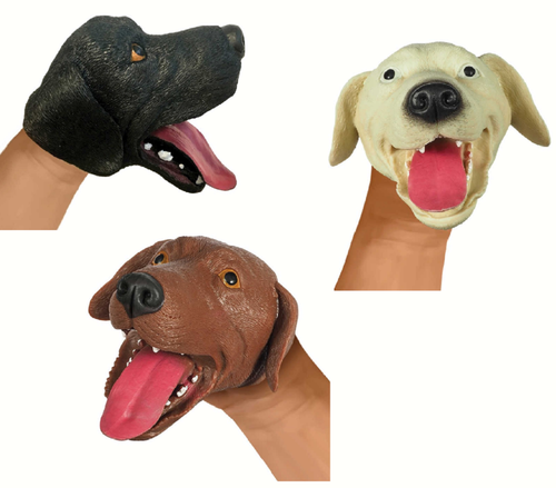 STRETCHY DOG HAND PUPPET - DGHP SOFT 