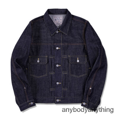 Red Tornado Vintage TYPE2 Heavyweight Denim Jacket Coat Loose Casual Top VS101