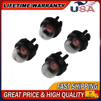 #ad 4 Petrol Snap In Primer Fuel Bulb Pump For Stihl Ryobi Walbro Husqvarna Chainsaw $6.99