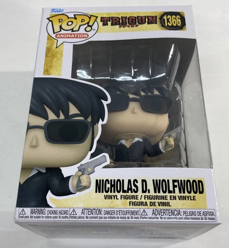 FUNKO POP! ANIMATION: Trigun Nicholas D. Wolfwood #1366