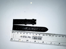 Original New Parmigiani Black Croco Strap 18m...