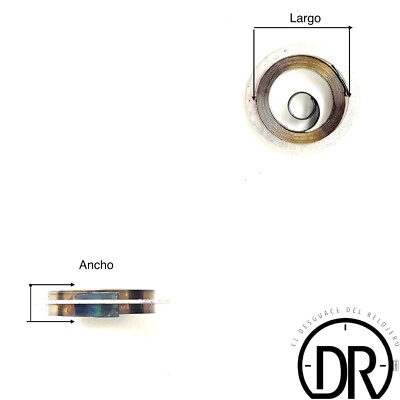 Long Real Spring 45 Mm X 3 Mm For Replacement Part