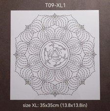 Embroidery Quilting Patterns Template - Three Hares