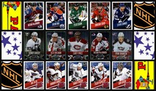 2014-15 Panini 14-15 NHL Hockey Stickers Complete Set of 500 w/SPs MacKinnon RC