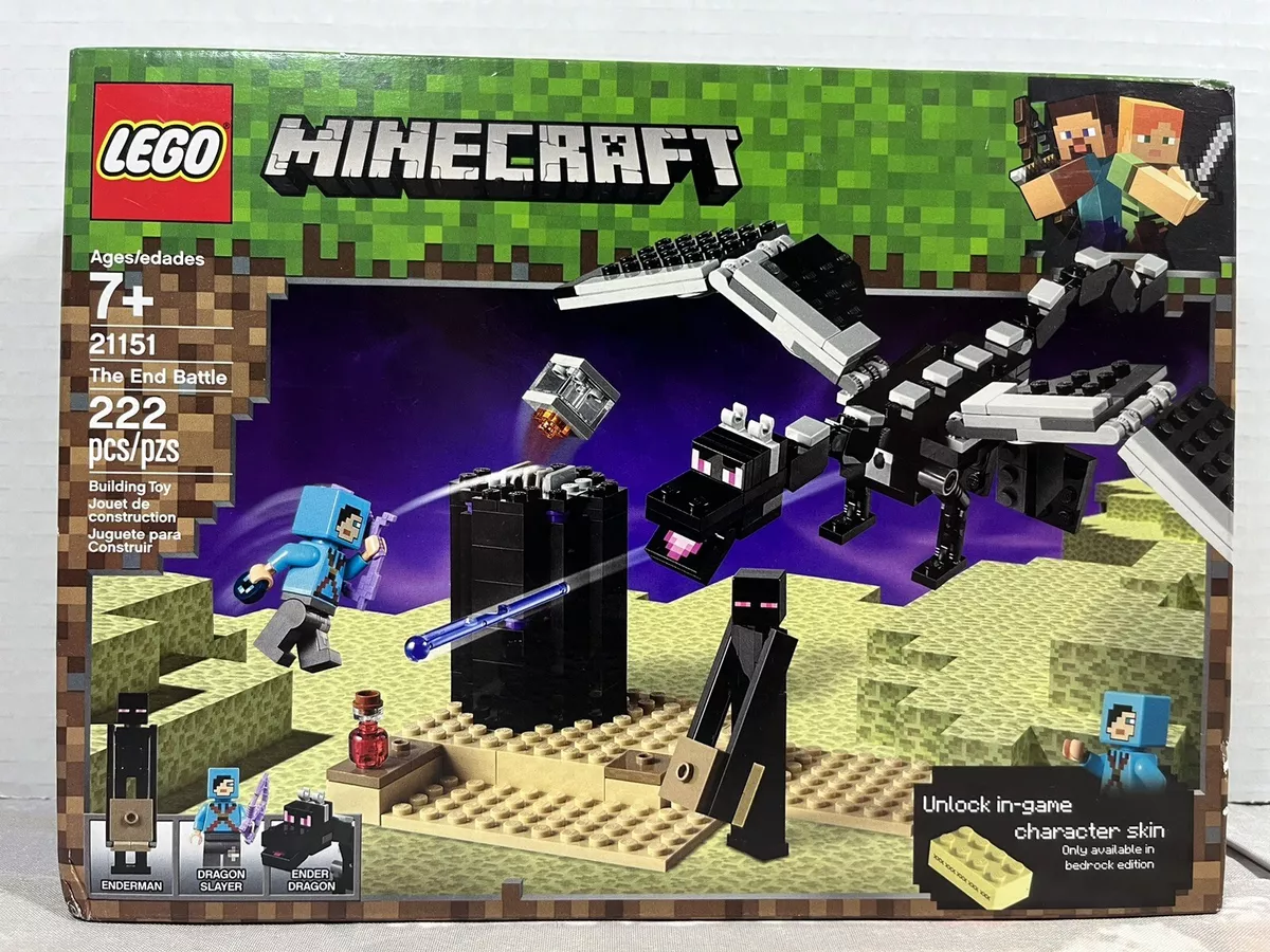 New Minecraft Lego Set!!! The End Battle!!