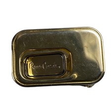 Vintage Pierre Cardin Unisex Gold Luxury Designer Unique Belt Buckle 1.5 Long