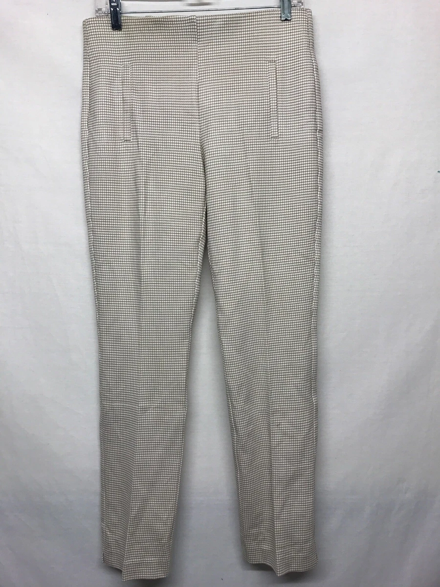 NWT 99 CHICO S So Slimming JULIET Straight Leg Pants Brown Size OR US Sz 4R