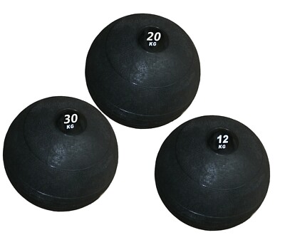 Medizinball 28 cm 12 30 kg Fitness Slam Ball Krafttraining & Crossfit rutschfest