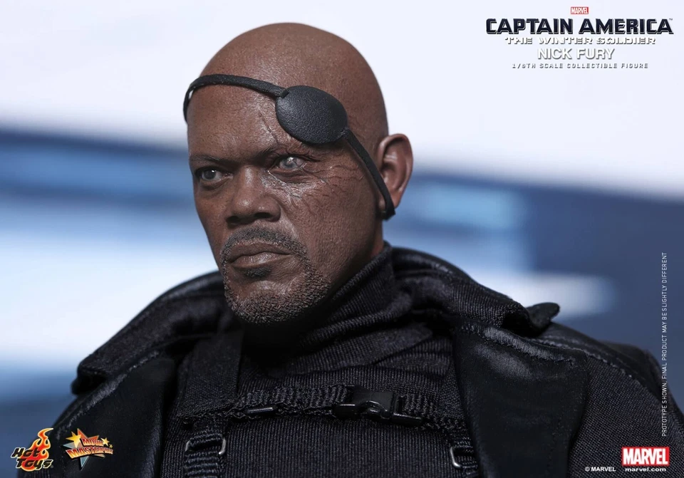 Figura 1/6 Hot Toys MMS315 Capitán América: El Soldado de Invierno Nick Fury Foto 2 de 4