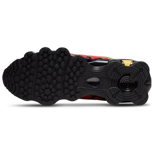 Men Nike Shox TL Running Shoes Size 10 Black Orange Red Sunrise AV3595 004 - Picture 5 of 20