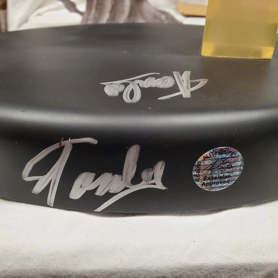 FIRMADO 2*"STAN LEE" EXCLUSIVO ESPECTÁCULO LATERAL SILVER SURFER ESTATUA COMICA FANTÁSTICA Foto 4 de 4