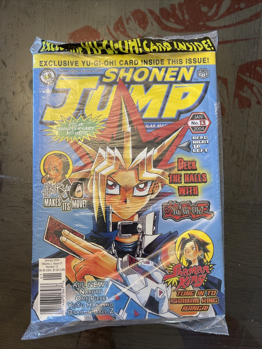 Rare 2004 Brand New Yu-Gi-Oh Volume 2 issue 1 Shonen Jump