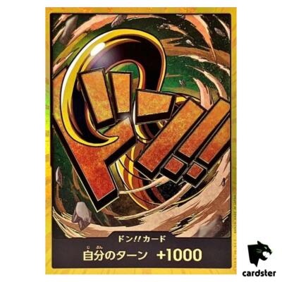 One Piece CCG Sir Crocodile DON Card [Gold Frame] - PRB-01