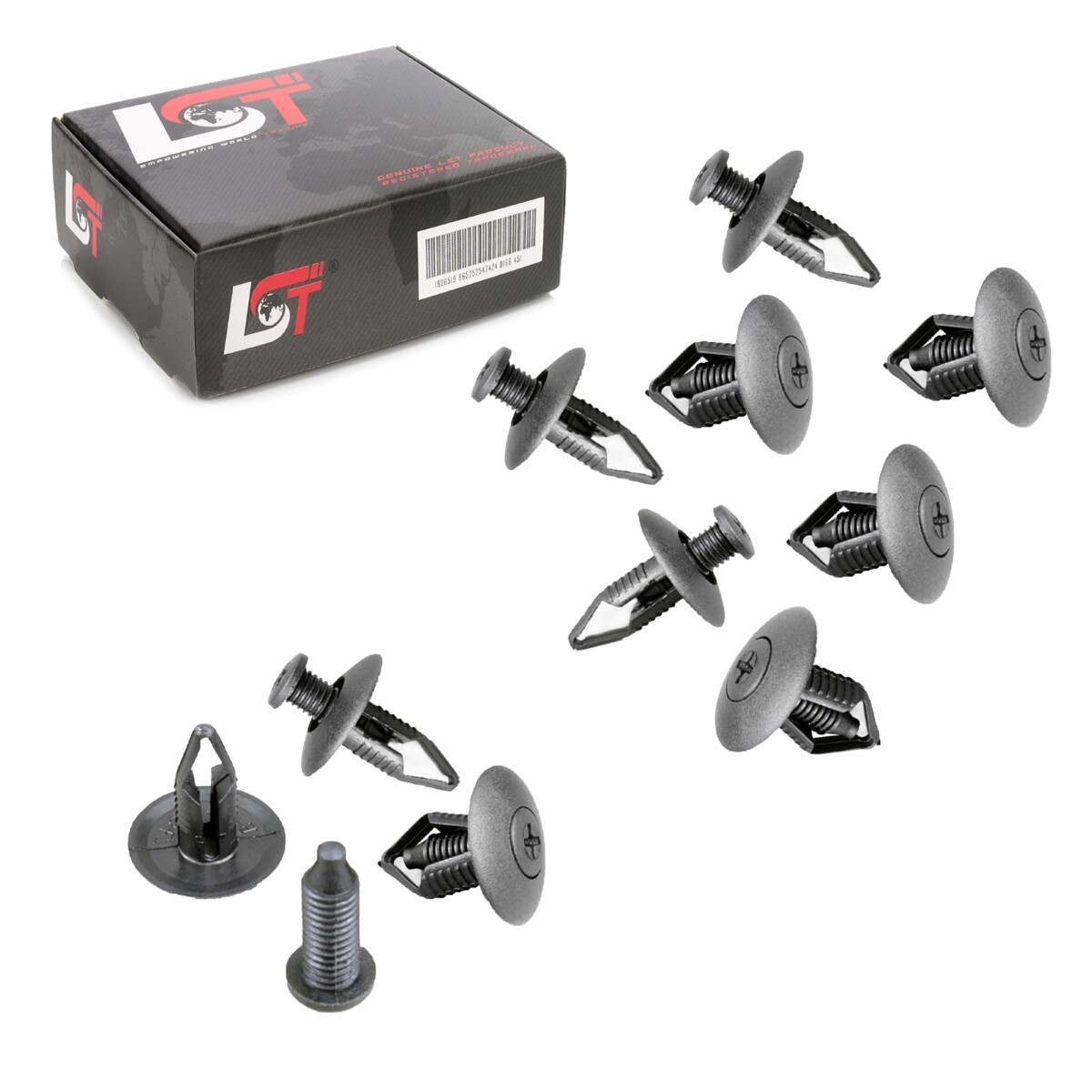 10x Wheel Arch Cover Clips for Honda for Mazda for Nissan