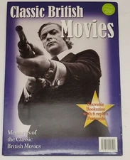 Classic British Movies 64 page full color paperback book + postcards cinema