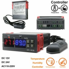 Digital Temperature Humidity Controller Thermostat STC-3028 12V 24V 110V 220V GL