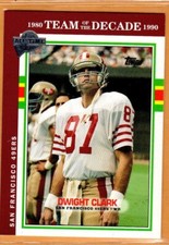DWIGHT CLARK-San Francisco 49ers/2005 Topps Fan Favorites Football Card