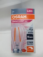 Osram Parathom Retrofit Classic Led E27 Birne Fadenlampe Klar 4.8W = 40W 470Lm