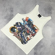 Vintage Rusty Wallace Racing Sleeveless Tank Top Shirt 00s White Mens Size Large