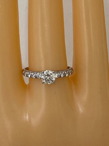 18ct Gold Ring 0.9ct Diamond Engagement Bridal Wedding White Gold 18k 0.9 Carat - Picture 16 of 23