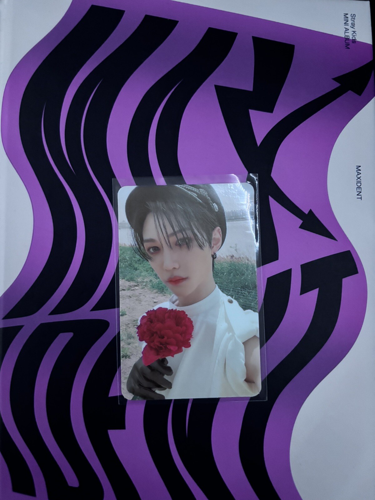 Stray Kids Felix MAXIDENT Official Photocard Limited Go Version