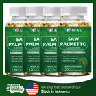 Saw Palmetto 1000mg - Premium Prostate Health Support Supplement for Men 120caps