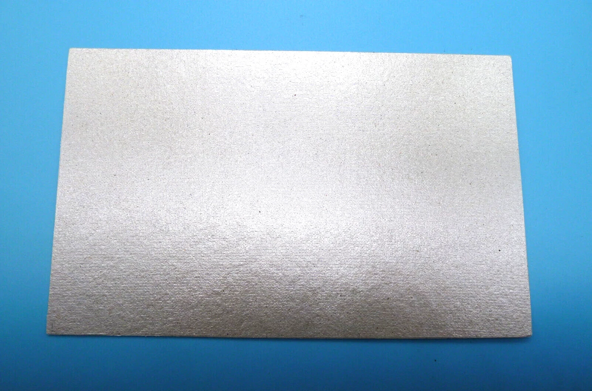ASDA TESCO MICROWAVE WAVEGUIDE COVER MICA SHEET 200mm x 125mm CUT