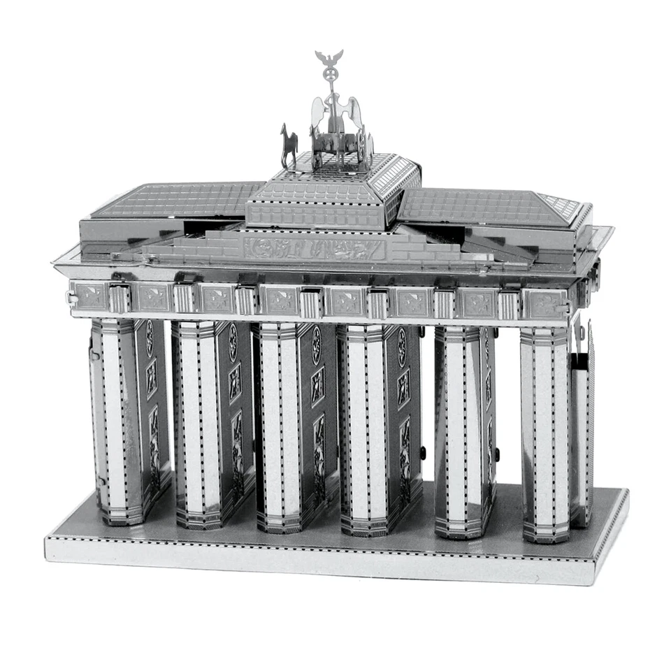 ZOYKI BRANDENBURGER TOR - 3D Laser Metall Puzzle Bausatz Miniatur Modell Berlin Gate