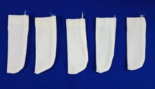 White Doll Stockings with No Stretch 2-1/2 Pair
