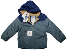 Boy  s Carter's Lightweight Hooded Jacket 5T Blue/Green Item 1809298 -NWT 