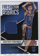 2015-16 Panini Prestige Freshman Fabrics Kristaps Porzingis #4 0yp5