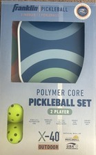 Franklin Polymer Core Pickleball Paddle Set Polypropylene 8.8MM New description