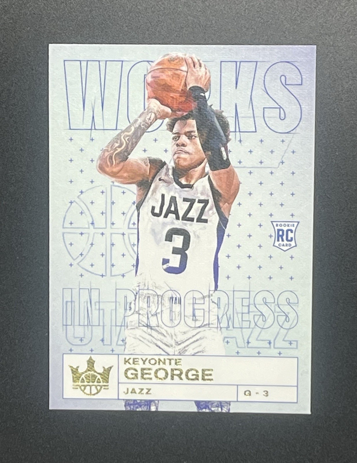 2023-24 Court Kings Keyonte George Rookie Works in Progress NBA Utah Jazz (RC)