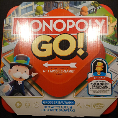 Hasbro Monopoly GO! Brettspiel NEU und in Folie Deutsch