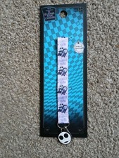 Disney Tim Burton  s Nightmare Before Christmas Durable Wrist Lanyard with Charm