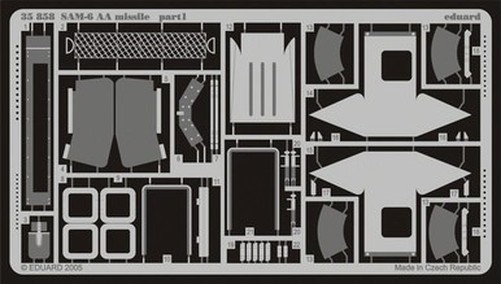 Eduard 35858 1/35 AA Missile for TRP Photo Etch Detail Set